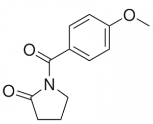 The structure of aniracetam