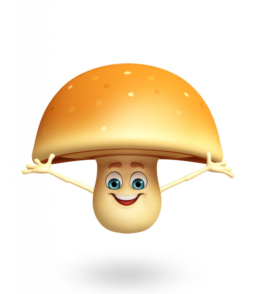 This mushroom looks like a really fun guy. Get it? Fun guy? ::tap tap:: Is this thing on?