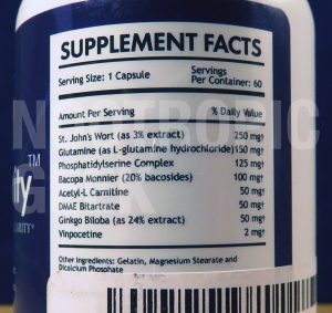 neuro-clarity-supplement-facts