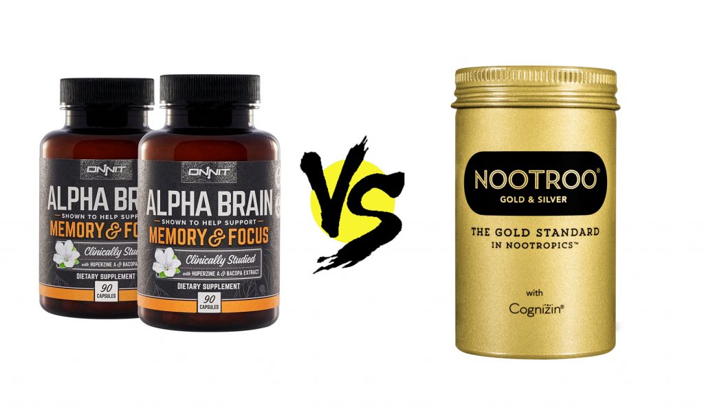 nootroo vs. alpha brain