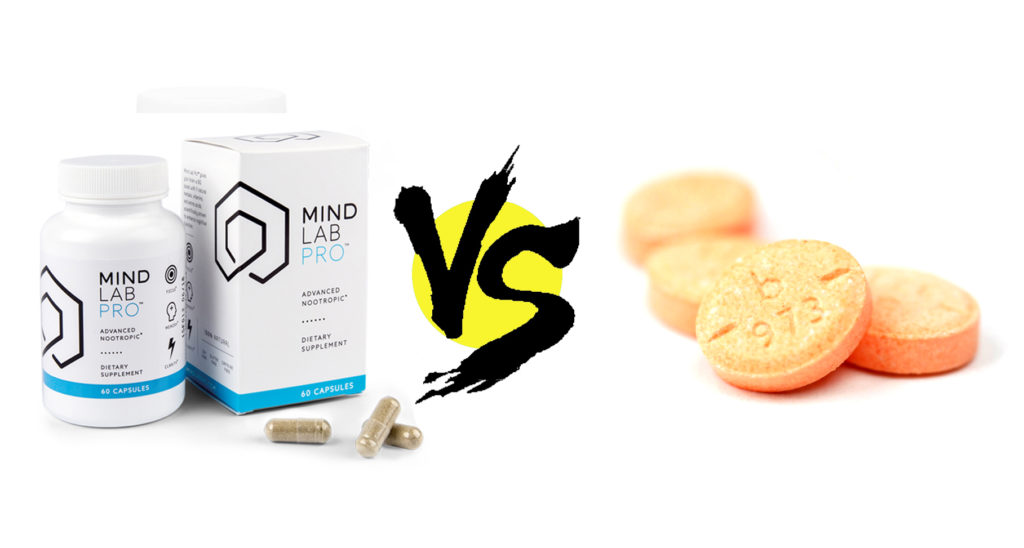 Mind Lab Pro vs. Adderall