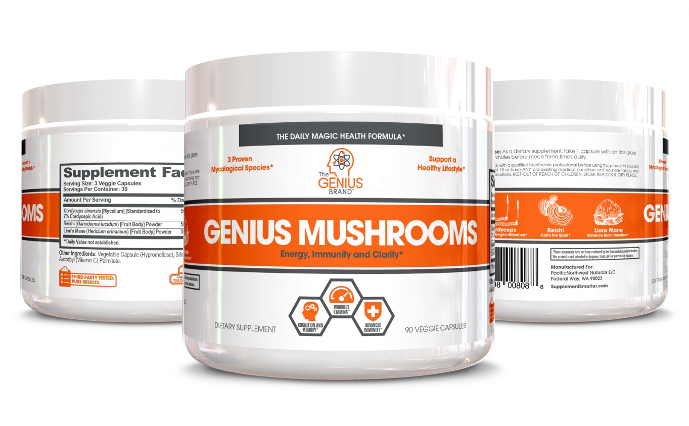 Genius Mushrooms Review - Brain Healthy Fungi for All You Fun Guys ...