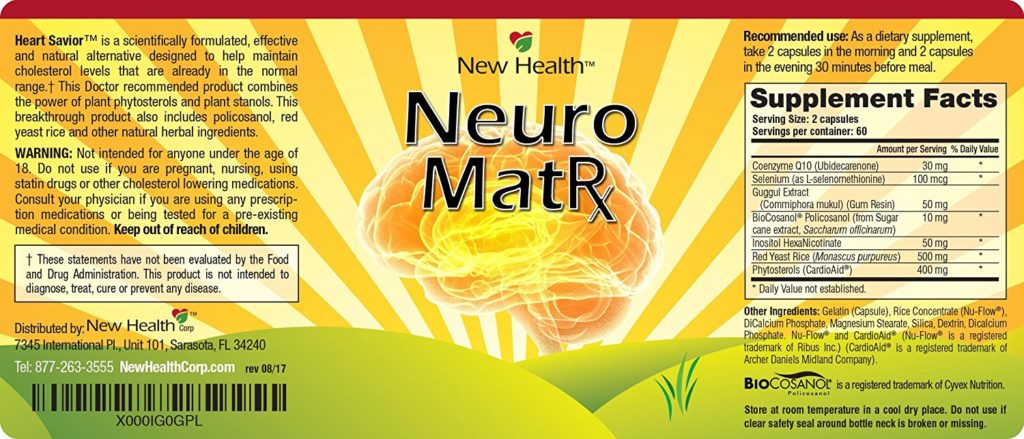 Neuro Matrix label