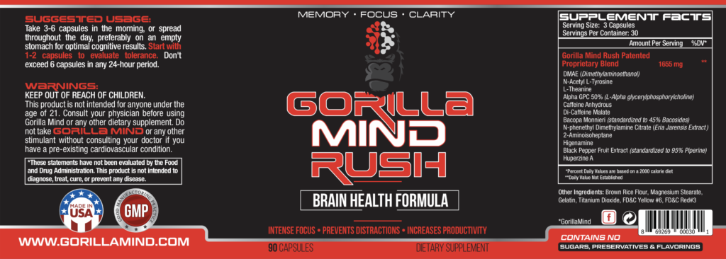 gorilla mind rush label