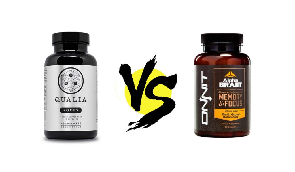 Qualia Focus vs. Alpha BRAIN