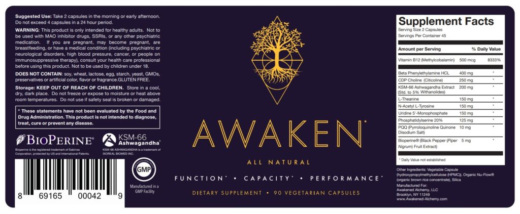 awaken label