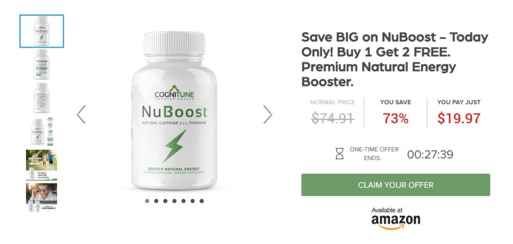 nuboost pricing