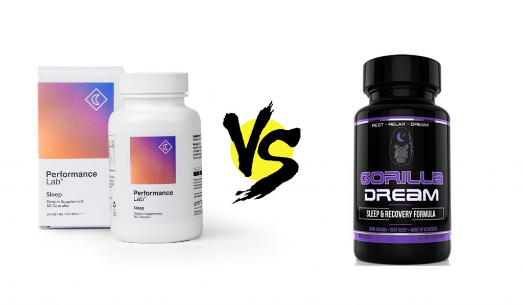 performance lab sleep vs. gorilla dream comparison review