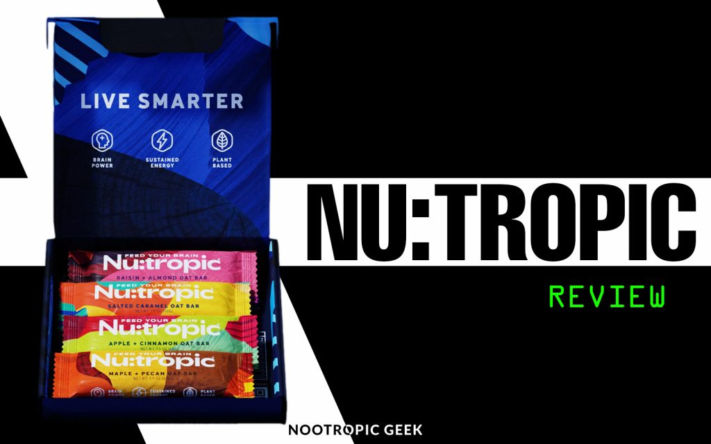 nu:tropic review energy bar nootropic geek